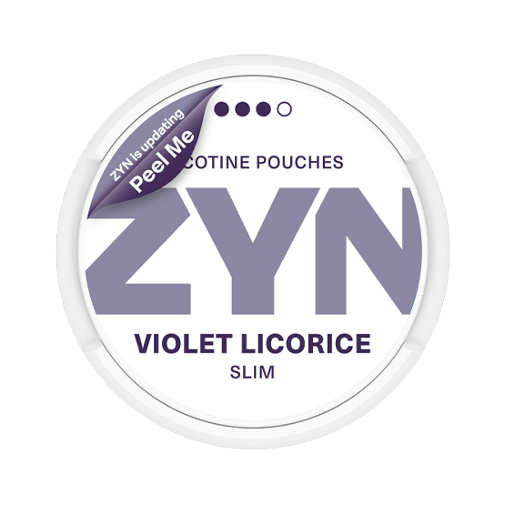 ZYN Violet Licorice Slim Strong
