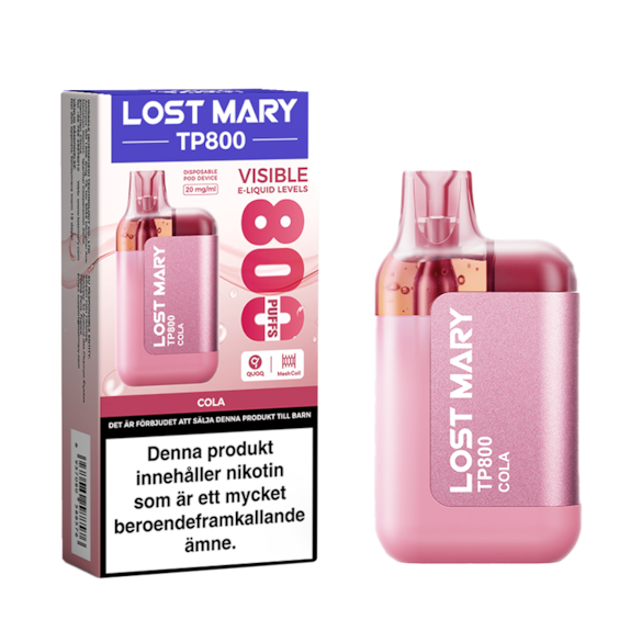 Lost Mary TP800 Cola