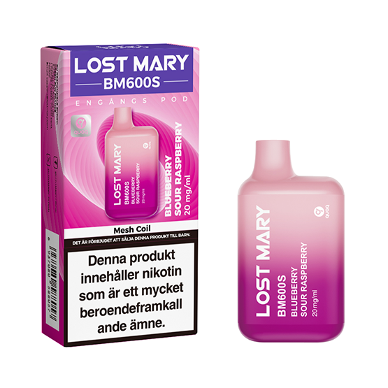 Lost Mary BM600S Blueberry Sour Raspberry