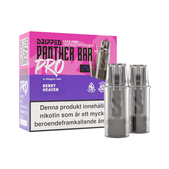 Dripped Panther Bar Pro Mesh Poddar Berry Heaven