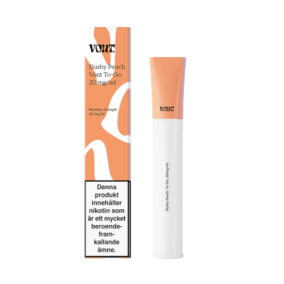 Vont To-Go Slushy Peach 800