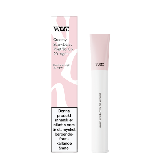 Vont To-Go Creamy Strawberry 800