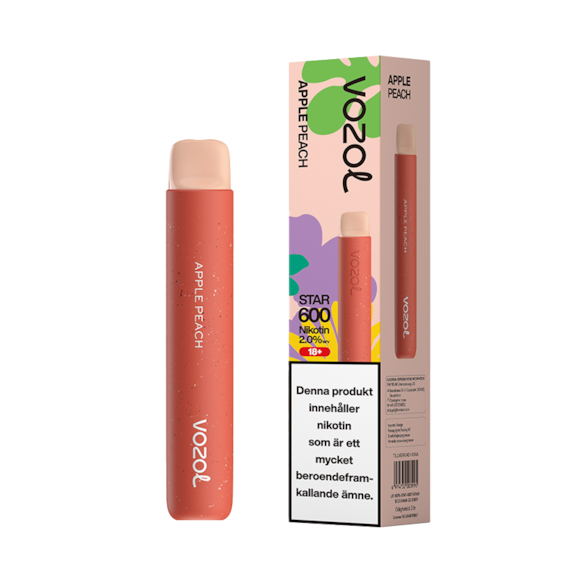 Vozol 600 Apple Peach