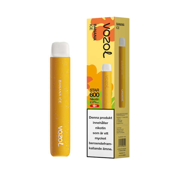Vozol 600 Banana Ice