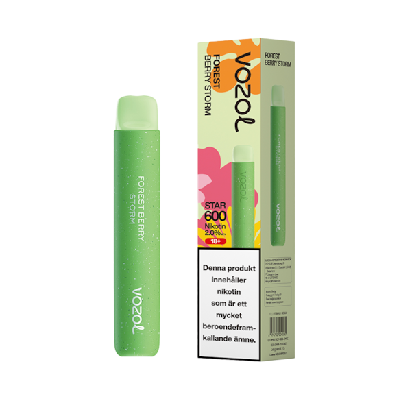 Vozol 600 Forest Berry Storm