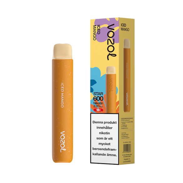 Vozol 600 Iced Mango