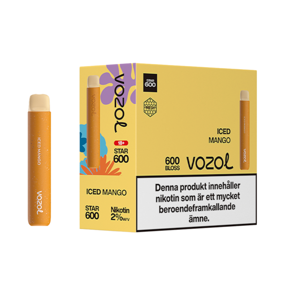 Vozol 600 Iced Mango