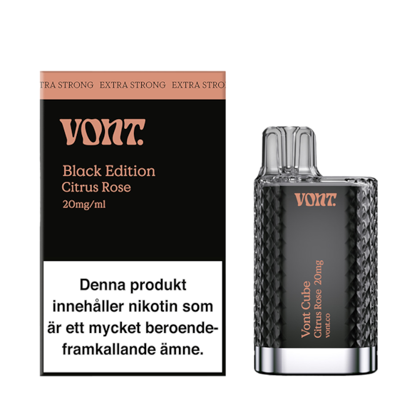 Vont Cube Black Edition Citrus Rose