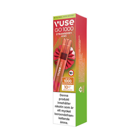 Vuse Go 1000 Strawberry Kiwi