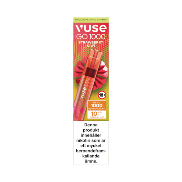 Vuse Go 1000 Strawberry Kiwi