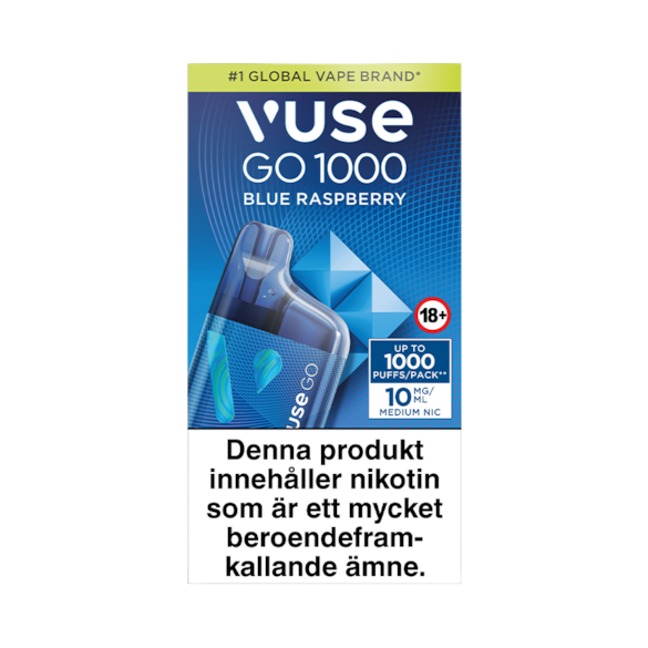 Vuse Go 1000 Box Blue Raspberry