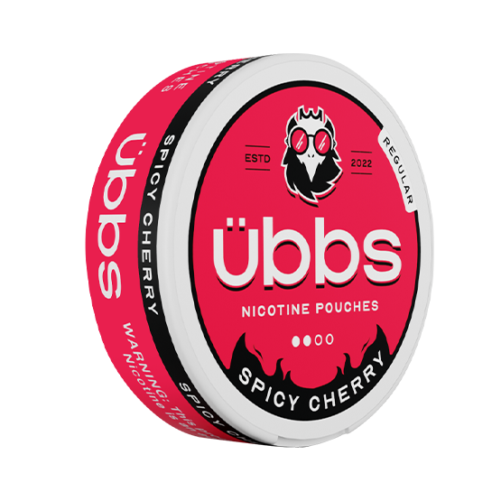 Ubbspouches Übbs Spicy Cherry Regular Light – nikotinpåsar