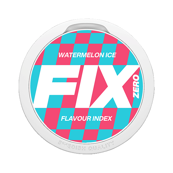 FIX Watermelon Ice Zero Nikotinfritt Snus
