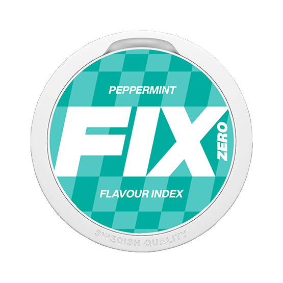 FIX Peppermint Zero Nikotinfritt Snus
