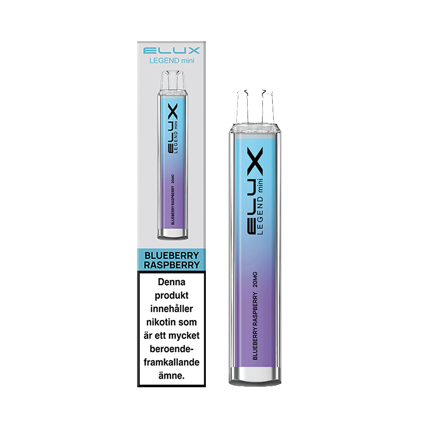🛒Köp Elux Legend Mini Blueberry Raspberry från 24,90kr/st✓