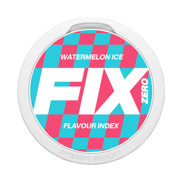 FIX Watermelon Ice Zero Nikotinfritt Snus
