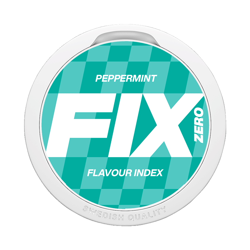 Fix Fix Peppermint Zero Normal – nikotinpåsar