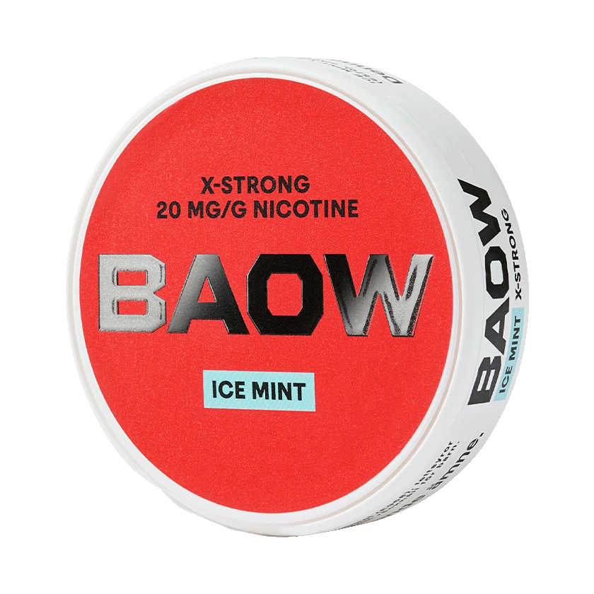 Baow BAOW Ice Mint X-Strong Extra Strong - nikotinpåsar