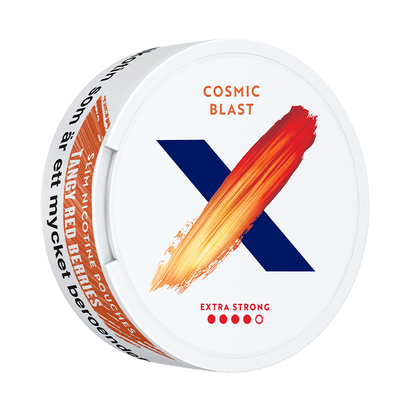 X X Cosmic Blast Strong - nikotinpåsar