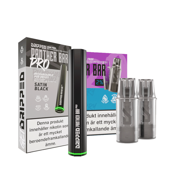 Dripped Panther Bar Pro Pod  Kit Blueberry