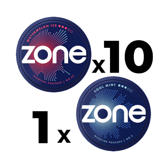 10p Watermelon #3 + 1p Cool Mint #3