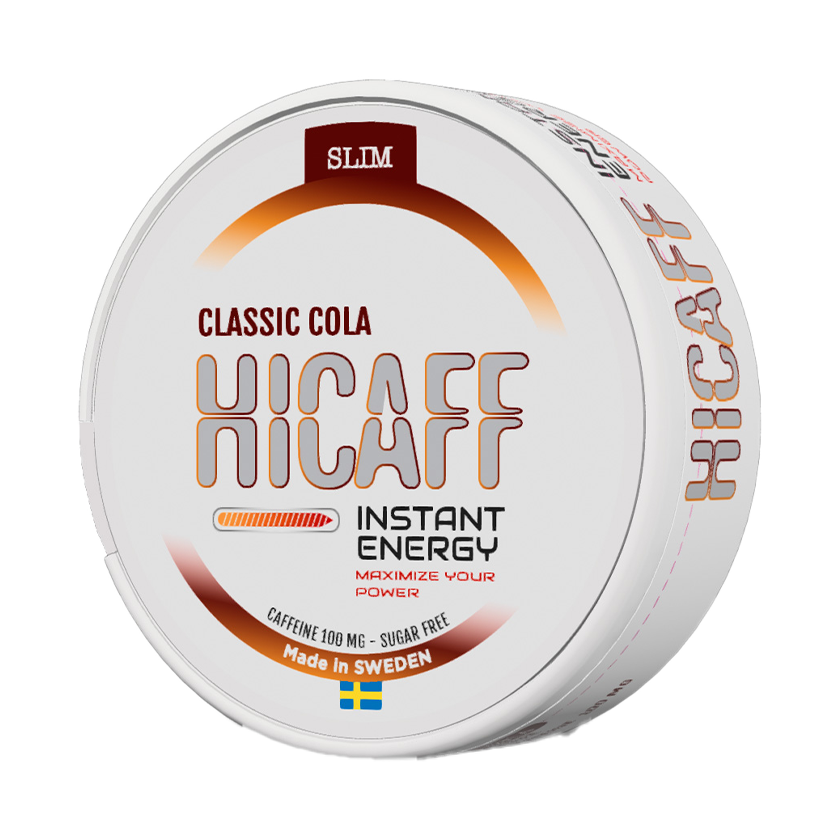 Hicaff Hicaff Classic Cola Nikotinfritt Snus – nikotinpåsar