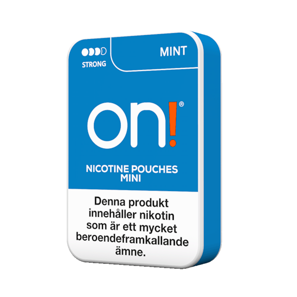 On! On! Mint Mini 6mg Strong Mint