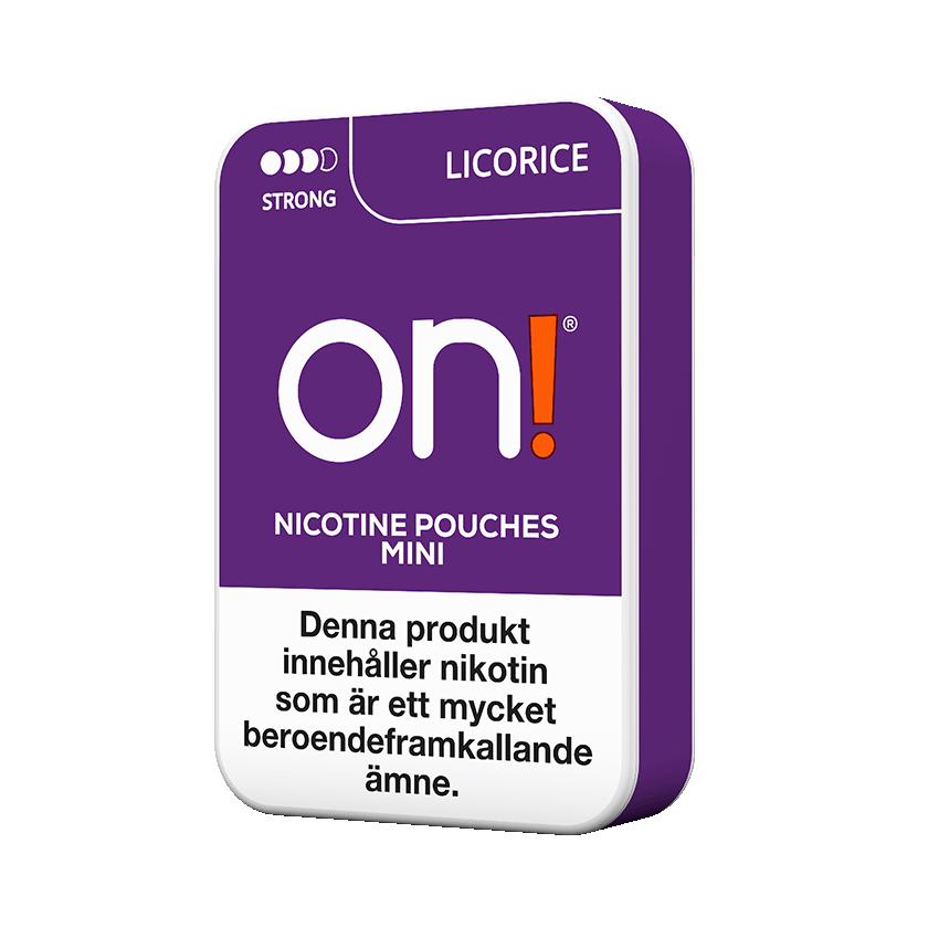 On! Licorice Strong Mini 6mg