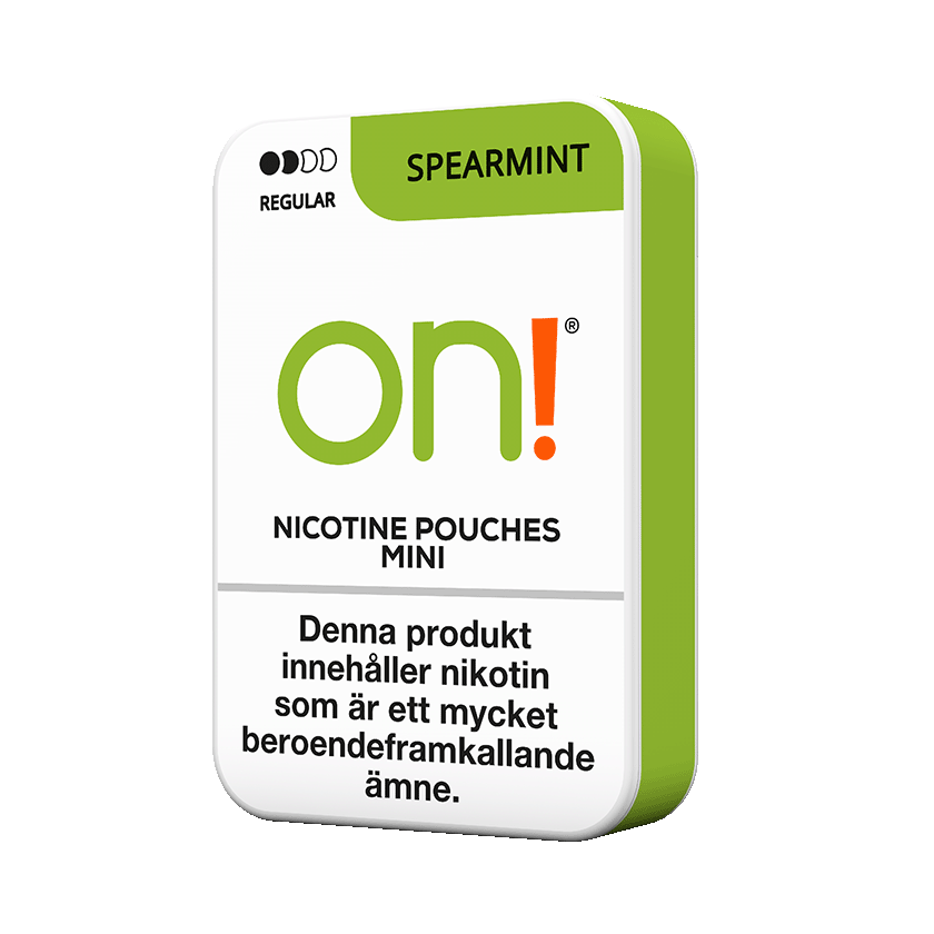 On! Spearmint Regular Mini 3mg