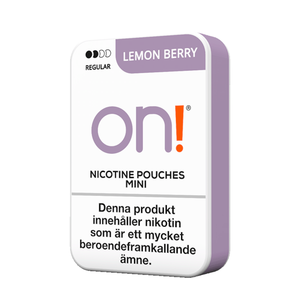 On! On! Lemon Berry Mini 3mg Regular Berry