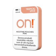 On! Tropical Spice 3 mg Mini Less Intense