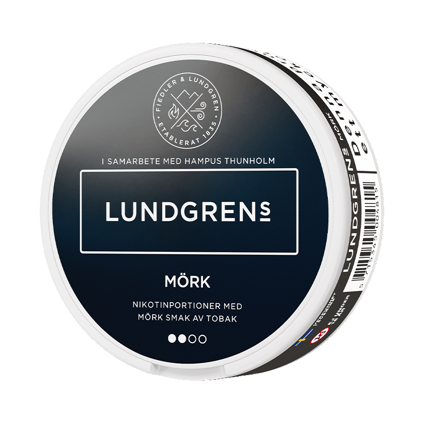 Lundgrens Mörk 8mg dosa