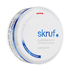 Skruf Superwhite Crystal Fresh Extra Strong