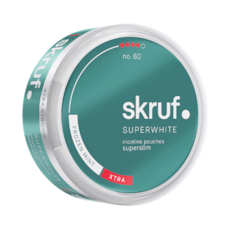 Skruf Superwhite No.60 Frozen Mint Superslim Xtra Strong