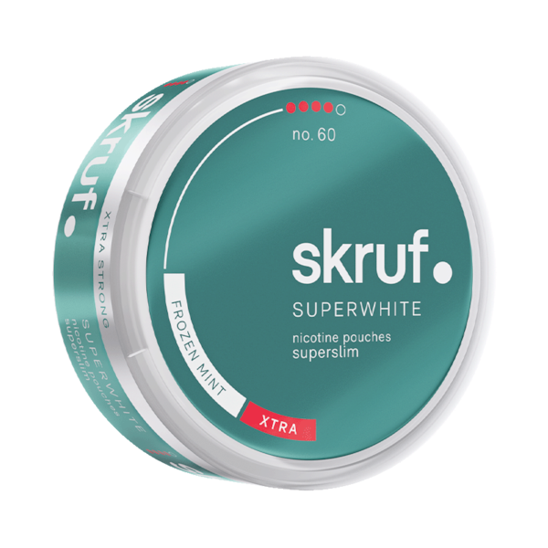 Skruf Super White Skruf Superwhite No.60 Frozen Mint Superslim Xtra Mint