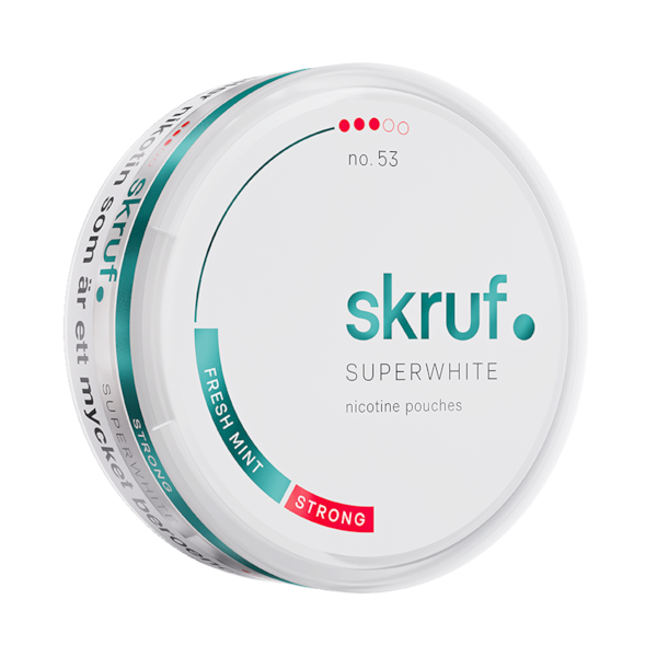 Skruf Super White Skruf Superwhite No.53 Fresh Mint Strong Mint