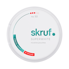 Skruf Superwhite No.53 Fresh Mint Strong