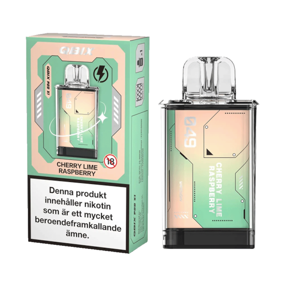 QBIX Pod Cherry Lime Raspberry