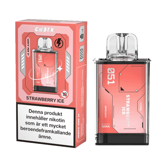 QBIX Pod Strawberry Ice