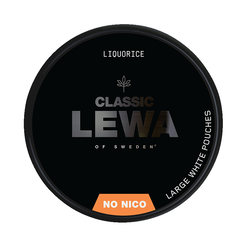 LEWA Classic Liquorice Nikotinfritt Snus