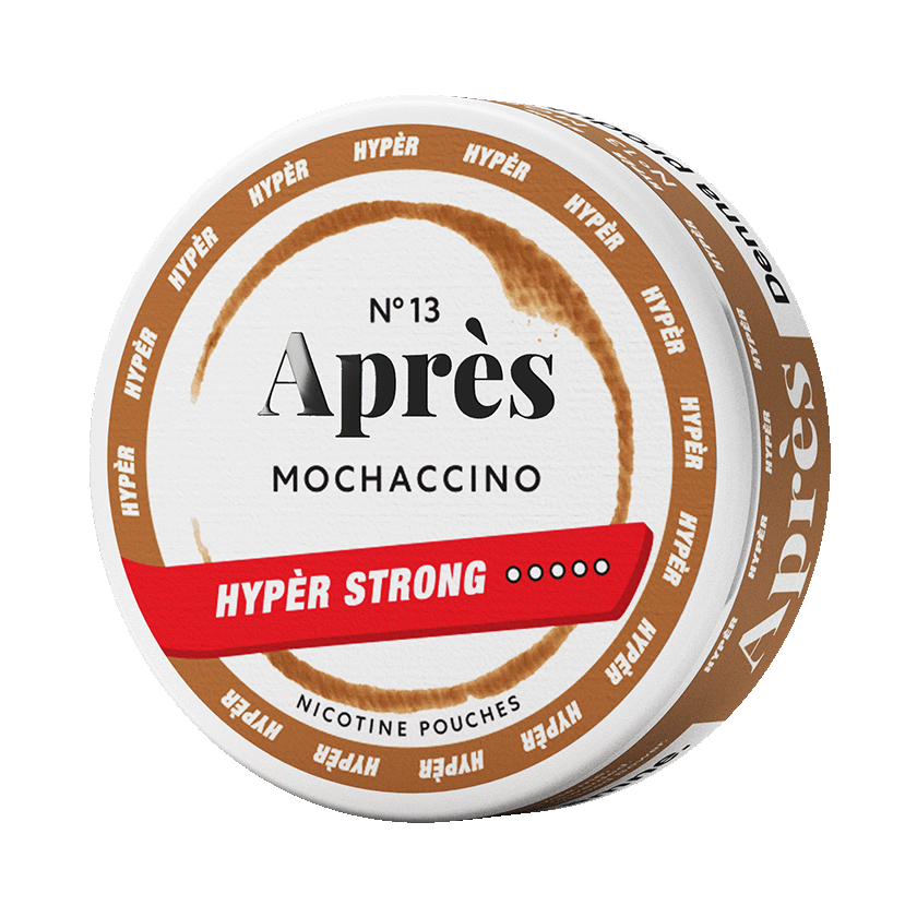 Apres Après No.13 Mochaccino Hypèr Strong Strong – nikotinpåsar