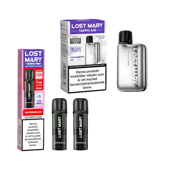 Lost Mary Tappo Air Startkit + Watermelon Pods