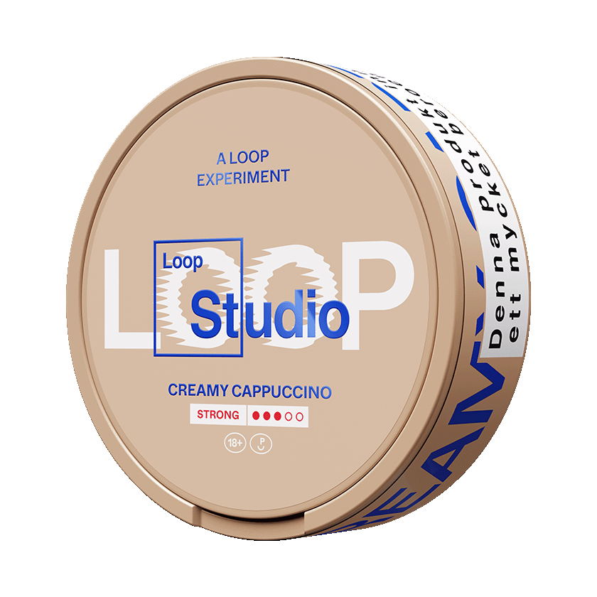 LOOP Loop Creamy Cappuccino Strong – nikotinpåsar