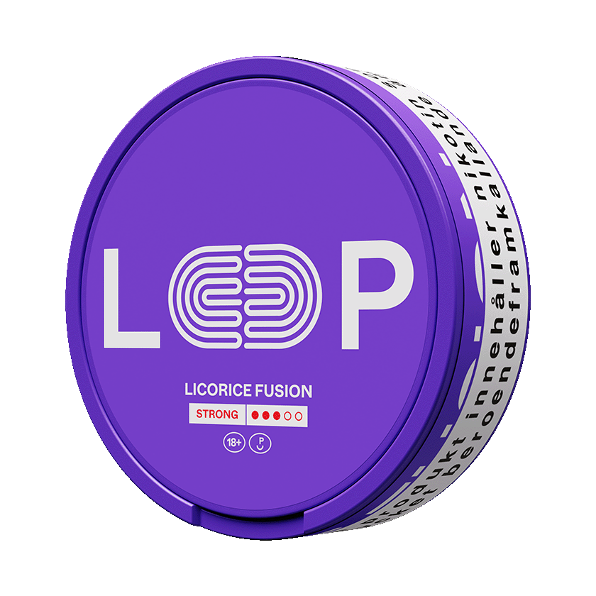 LOOP Loop Liquorice Fusion Strong – nikotinpåsar