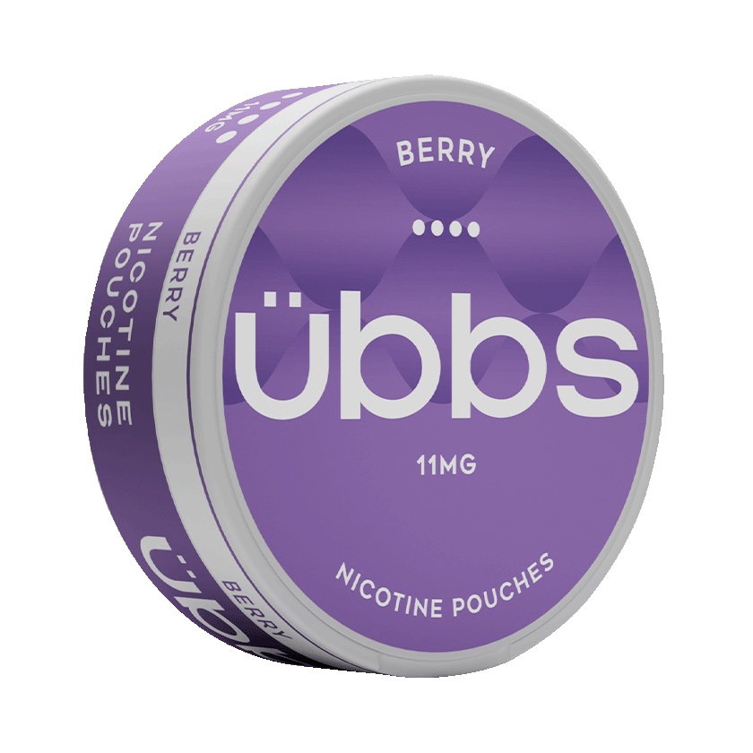 Ubbspouches Übbs Berry 11mg Strong – nikotinpåsar