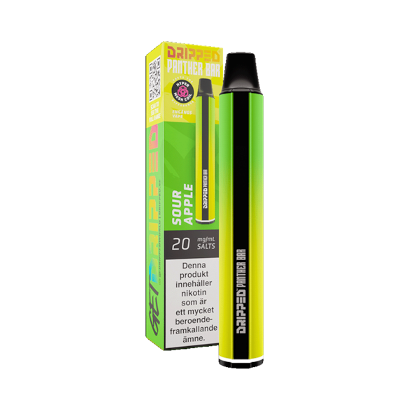 Panther Bar Sour Apple 800