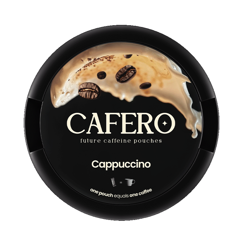 Cafero CAFERO Cappuccino Nikotinfritt Snus – nikotinpåsar