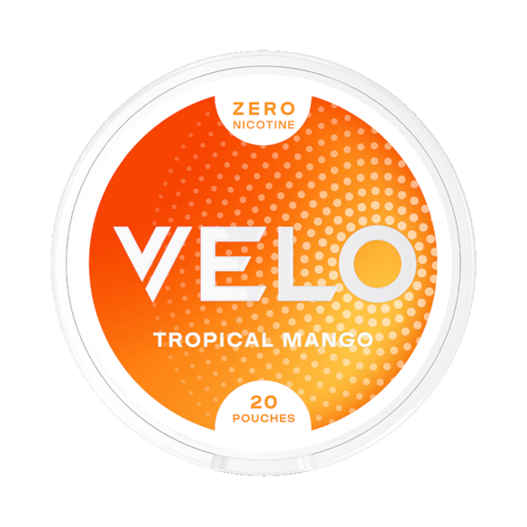 Velo Tropical Mango Zero Nikotinfritt Snus
