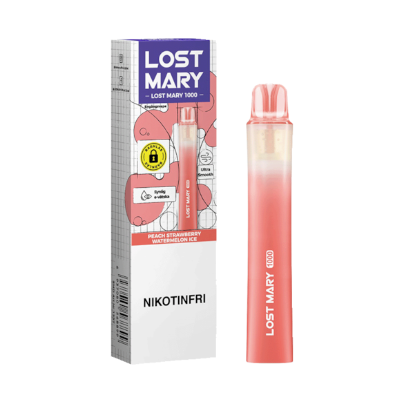 Lost Mary 1000 Peach Strawberry Watermelon Ice