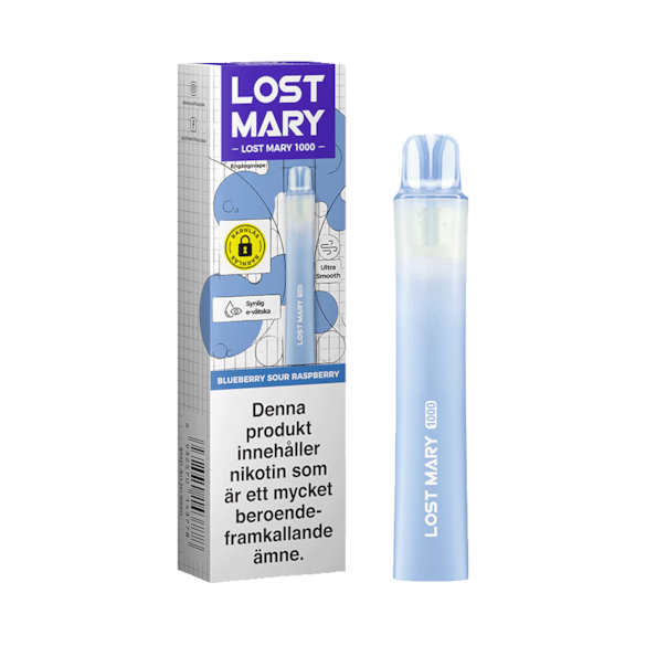 Lost Mary 1000 Blueberry Sour Raspberry